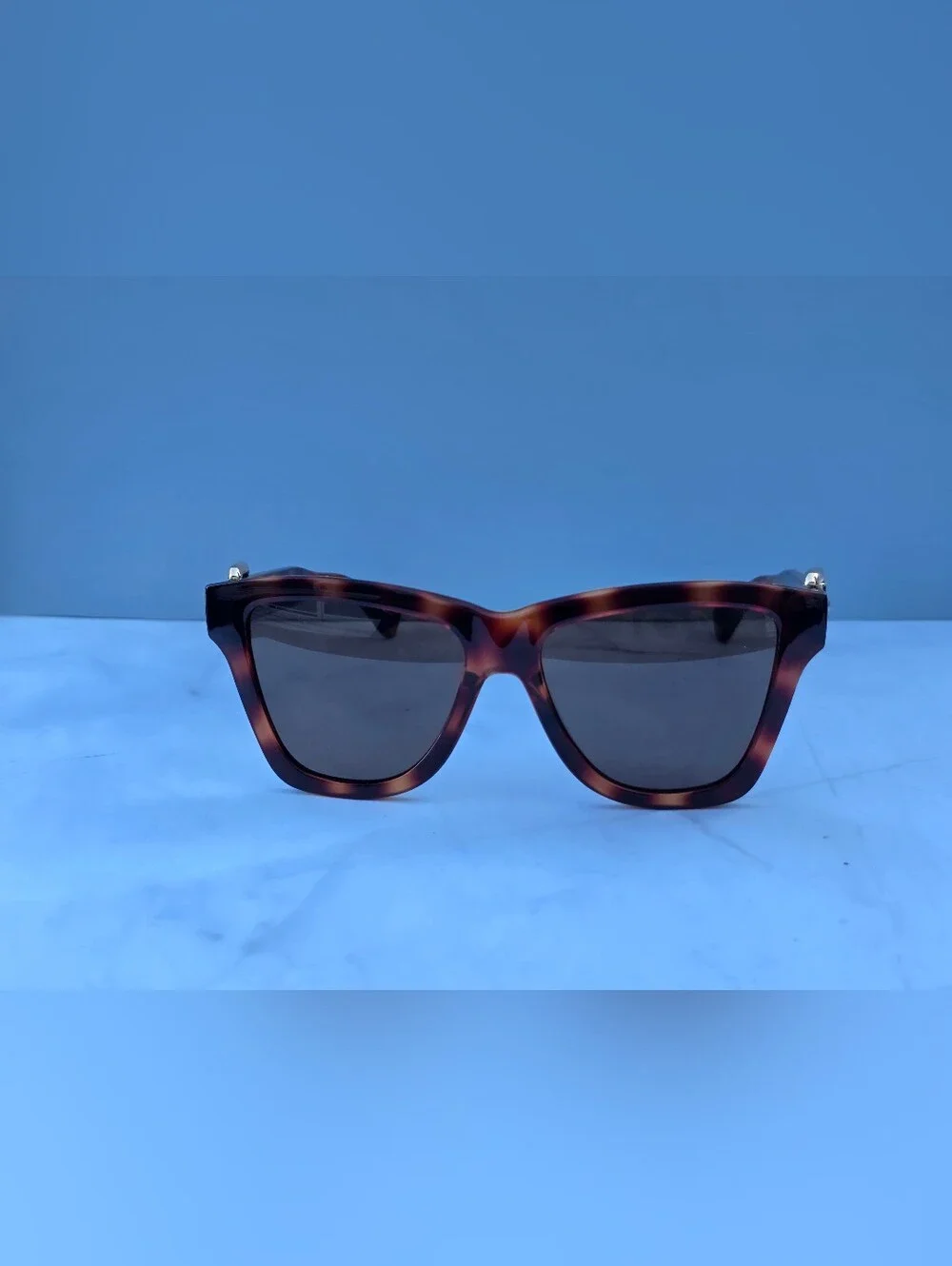 🕶️ NEW Moschino MOS131/S Tortoise Buckle Sunglasses w/ Case